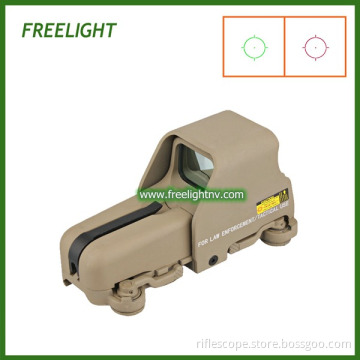 Quick Detachable 553 Type Red And Green Dot Sight Black Airsoft Scopes Sights Tan color